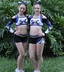 Chained bondage slave in