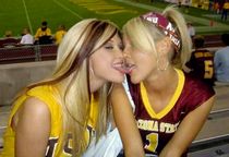 Interracial on her knees
